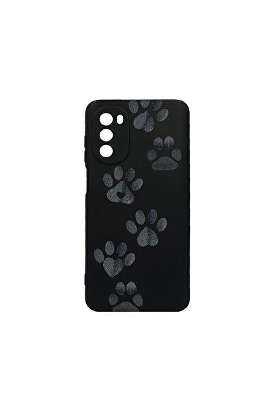 bestcase Λεπτή Θήκη Σιλικόνης 0.8MM, Συμβατή με Motorola Moto G52, Σχέδιο Πατ...