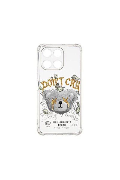 bestcase Калъф за Honor 200 Smart, Удароустойчив 1.5ММ, Мече Милионер, Защита...