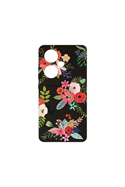 bestcase Husa BestCase¬Æ Premium Silicon, Compatibila Cu OPPO Reno 11F, Flowe...