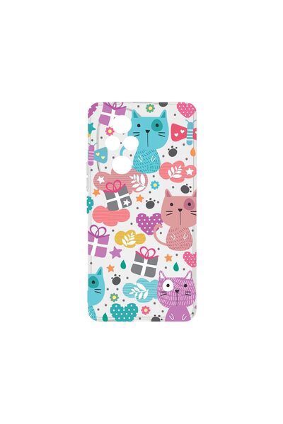 bestcase Διαφανής Θήκη Σιλικόνης 2MM, Συμβατή με Honor 200, Χαριτωμένο Γατάκι...