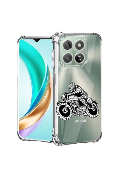 bestcase Θήκη συμβατή με Honor X8C, Αντικραδασμική 1.5MM, Καλλιγραφία Moto Sp...