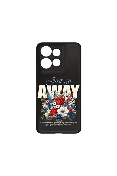 bestcase ¬Æ Husa Slim Silicon pentru Motorola Edge 50 Neo, Just Go Away, 1908...