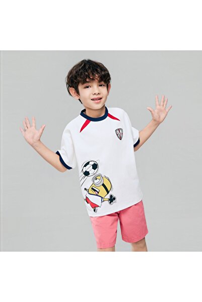 Giordano Kids Minions World Cup Jersey Print Tee