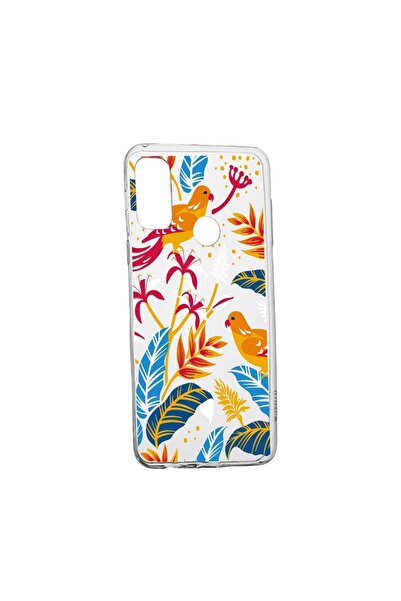 bestcase Husa Silicon Compatibila Cu Huawei P Smart 2020, Colored Birds, rezi...