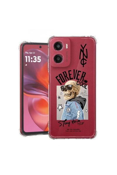 bestcase ¬Æ Husa pentru Motorola Moto G05, Anti Shock 1.5MM, Forever Cool Ske...