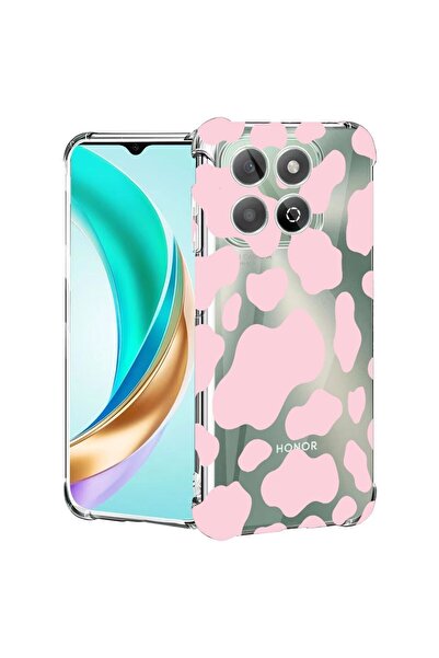 bestcase Θήκη για Honor X7c / 200 Smart με Σχέδιο Ροζ Αγελάδας, Αντικραδασμικ...