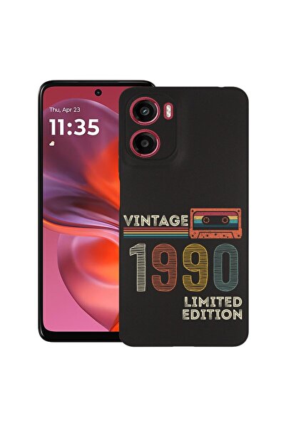 bestcase Тънък силиконов калъф за Motorola Moto E15, Лимитирана серия 1990 - ...