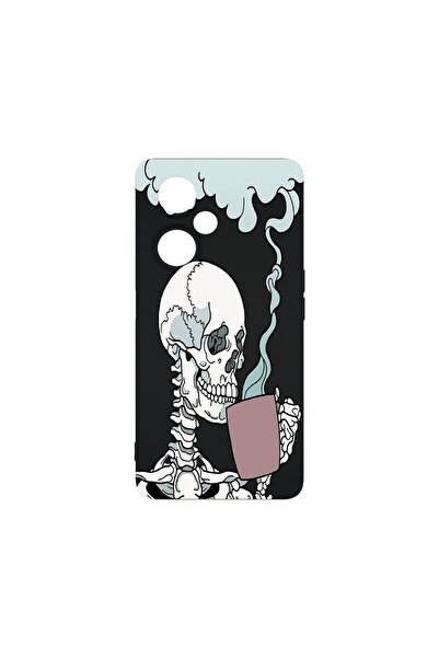 bestcase Θήκη Σιλικόνης Premium, Συμβατή με OPPO A59 5G, Σχέδιο Κρανίο, Λεπτή...