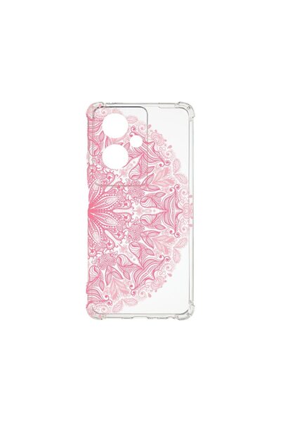 bestcase Αντικραδασμική Θήκη 1.5MM, Συμβατή με OPPO Reno 11F, Ροζ Δαντέλας, Α...