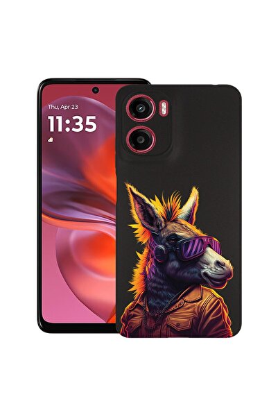 bestcase ¬Æ Husa pentru Motorola Moto E15 / Moto G05, Funky Dunkey, Slim Sili...