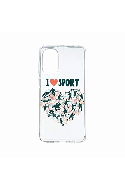 bestcase Θήκη σιλικόνης, Συμβατή με Motorola Moto G62 5G, Λατρεύω το σπορ, Αν...