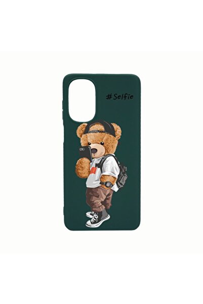 bestcase Husa Silicon, Compatibila Cu Motorola Moto E32s, Selfie Teddy Bear, ...