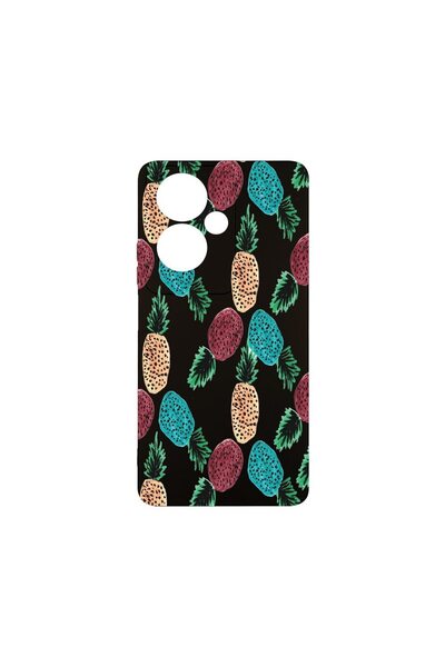 bestcase Husa BestCase¬Æ Premium Silicon, Compatibila Cu OPPO A79 5G, Ananas,...