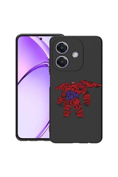 bestcase Θήκη για OPPO A60 5G / A40 / A40M, Καλλιγραφία Baymax, Λεπτή σιλικόν...