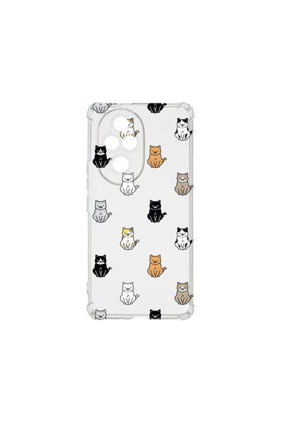 bestcase Husa pentru Honor 200 5G, BestCase¬Æ Anti Shock 1.5MM, Cat Pattern, ...
