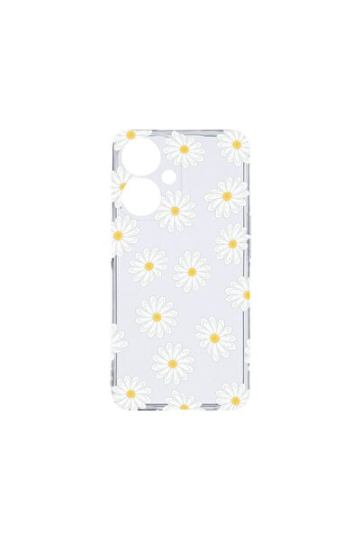 bestcase Διαφανής Θήκη Σιλικόνης 2MM, Συμβατή με OPPO A59 5G, Χαρούμενα Λουλο...