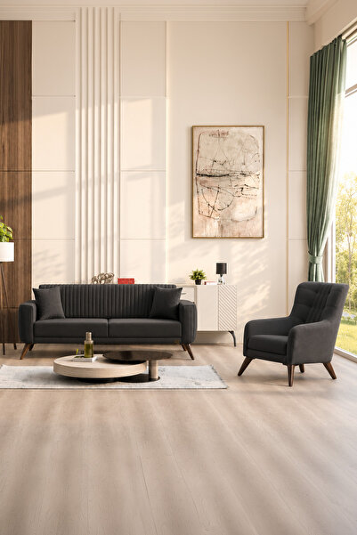 İYENA HOME LİVİNG Havana 3+1 Sırt Mekanizmalı Modern Koltuk Takımı