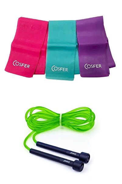Nadom Set of 2 Adjustable Length Jump Rope 3 Pieces Condensate Aerobic Exerci...