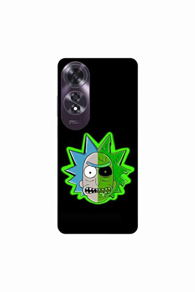 OEM Husa compatibila cu Oppo A60 4G Silicon Gel Tpu Model Rick And Morty Alien