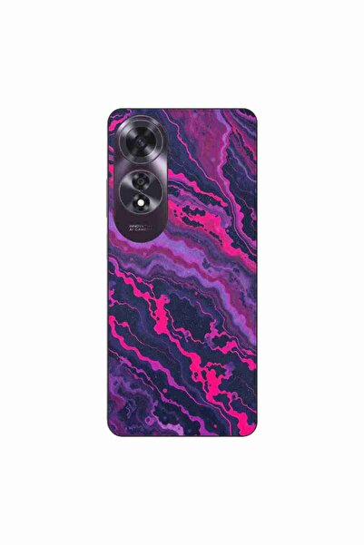 OEM Husa compatibila cu Oppo A60 4G Silicon Gel Tpu Model Midnight Rose Marble