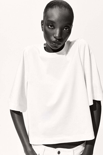H&M بلوزة من قطن بيما