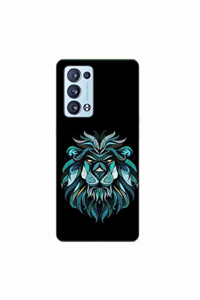 OEM Husa compatibila cu Oppo Reno6 Pro 5G Silicon Gel Tpu Model Abstract Lion