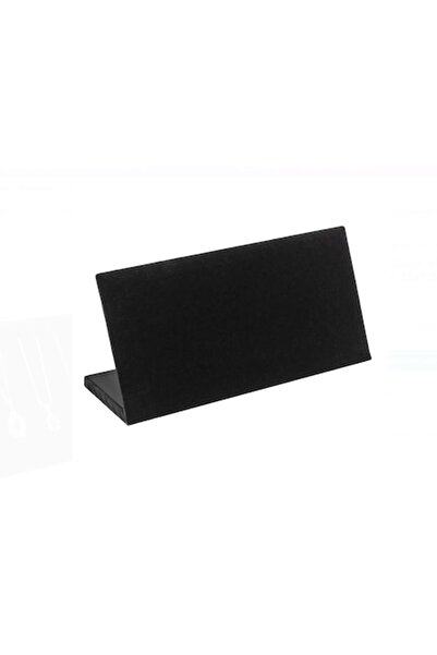 OEM Black Velvet jewelry organizer for necklaces 25x8.5x11cm