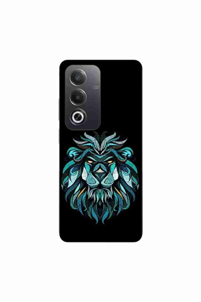 OEM Husa compatibila cu Oppo A80 Silicon Gel Tpu Model Abstract Lion