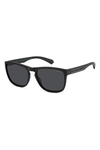 Polaroid PLD 2161/S MATTE BLACK GREY for UNISEX ADULT Sunglasses 57 mm