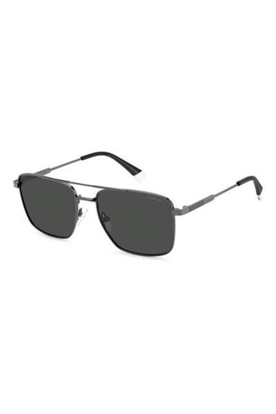 Polaroid PLD 4134/S/X DARK RUTHENIUM for MAN Sunglasses 57 mm