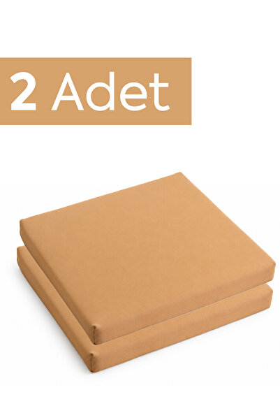 Homedius Sandalye Oturum Minderi Renkli 40x40x4 Bağcıklı Çıkarılabilir Kılıfl...