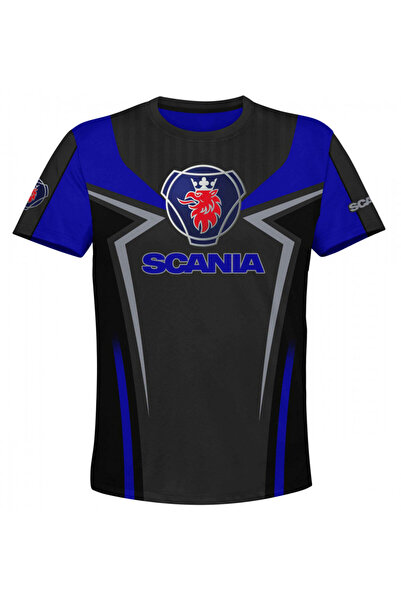 OEM Tricou barbati Scania , maneca scurta multicolor T002