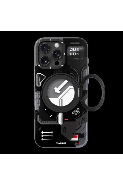 Youngkit غطاء خلفي لآيفون 16 برو ماكس من سلسلة STARSHIP XJzhj مع تقنية Magsaf...