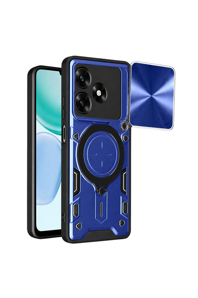 Evolium Phone Case for Honor X5c Plus, Camera Protection, with Stand, TPU, Ev...