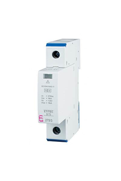 Eti protecție la supratensiune etitec d t3 275/3 1+0 002440417