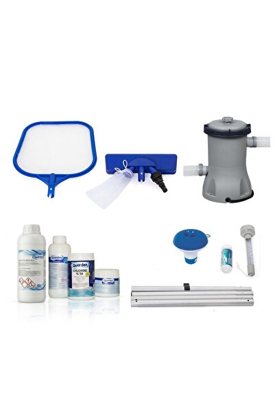 QUARDEX Havuzlarla Uyumlu Devirdaim Motoru 1249lt Filtre Seti BW730