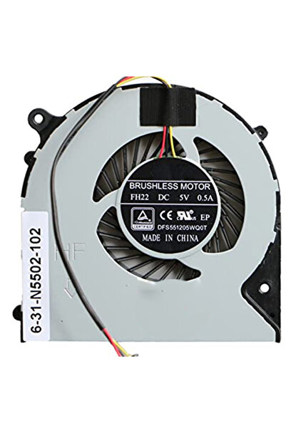 unbranded Ανεμιστήρας Α - Ανεμιστήρας ψύξης CPU για Turbox - Clevo N550 N550R...