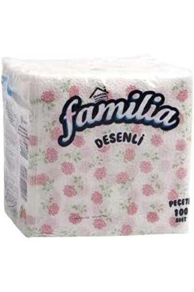 Yıldızan Zkra Shop Familia Single Layer Patterned Napkins 100 Pieces 1053162