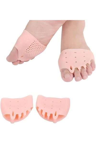 Yıldızan srdshop 5 Parmak Ayırıcı Makaralı Ayak Gömlek Silikon Nasır Koruyucu 1249128