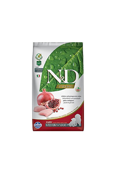 Farmina N&D Prime Dog Chicken & Pomogranate Puppy Med/Maxi 12kg
