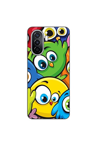 OEM Husa compatibila cu Huawei Nova Y70 Silicon Gel Tpu Model Bufnite Colorate