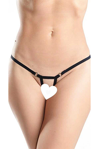 D'LİNGERİE Noire Bare Tanga DM1143