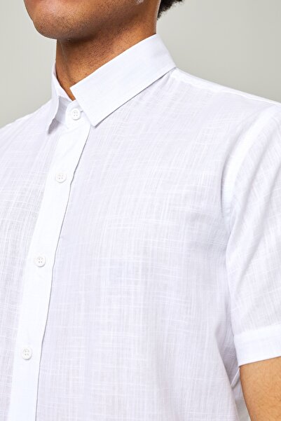 Twister Jeans Men's Buttoned 100% Cotton Short Sleeve Shirt