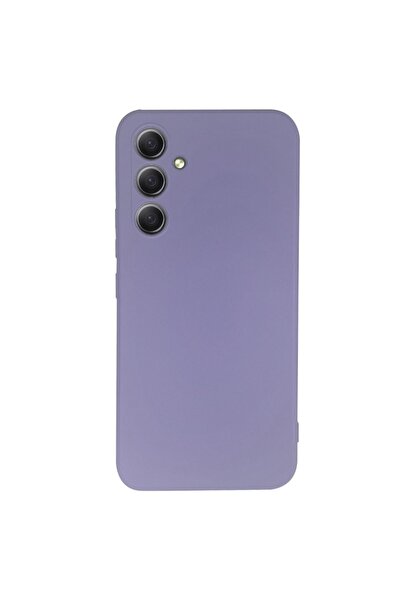 lemontti Husa Silicon Soft Slim Samsung Galaxy A34 5G Lila (material mat si f...