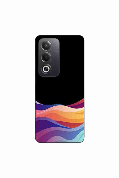 OEM Husa compatibila cu Oppo A80 Silicon Gel Tpu Model Neon Waves