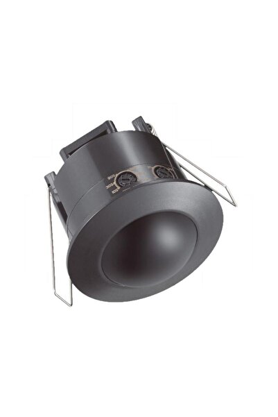 V-TAC Senzor de mișcare de tavan 360° încastrat negru complet VT-8029