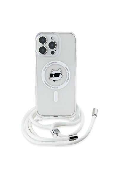 Karl Lagerfeld IML Choupette Head & Cord MagSafe - Husă iPhone 16 Pro (transp...