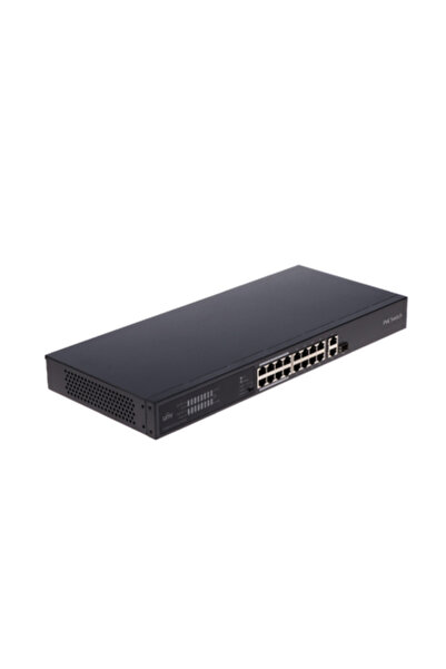 Uniview Switch NSW2020-16T1GT1GC-POE-IN 16x PoE FE, 1x GB uplink, 1x Combo, 225W