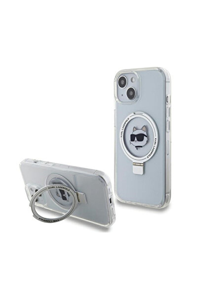 Karl Lagerfeld KLHMP15SHMRSCHH iPhone 15 / 14 / 13 6.1 " carcasă rigidă albă ...