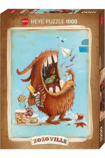 Heye Puzzle 1000 Zozoville, Nienasycony